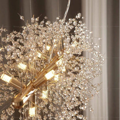 Crystal Dandelion Chandelier