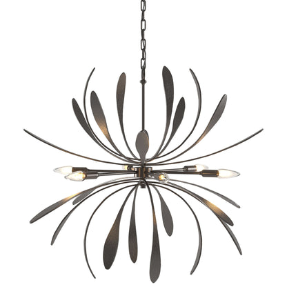 Dahlia 32 3/4" Wide Oil-Rubbed Bronze 6-Light Chandelier