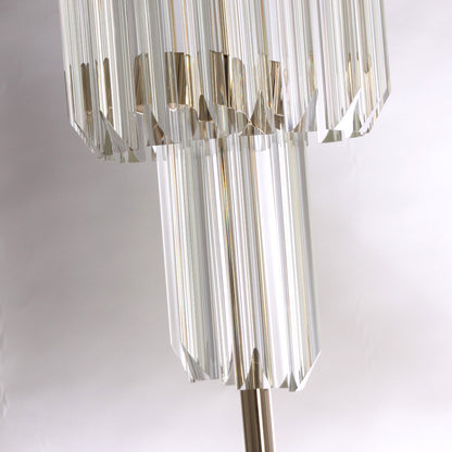 Designer Gold Plated Spiral Crystal Table Lamp