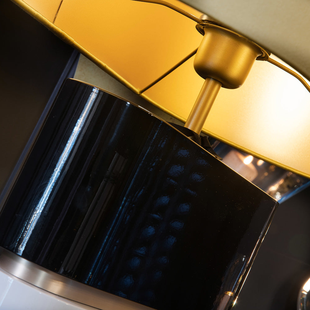 Designer High Gloss Lacquered Table Lamp