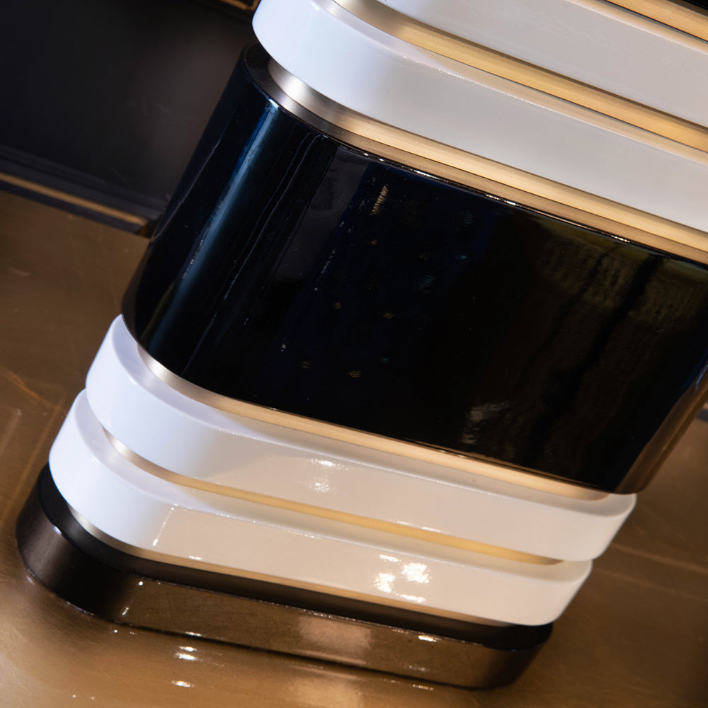 Designer High Gloss Lacquered Table Lamp