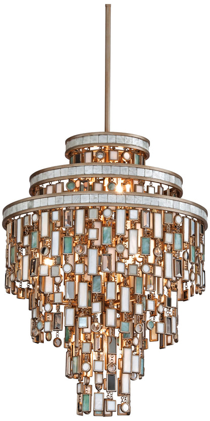 Dolcetti Silver 18" Wide Corbett Pendant Light