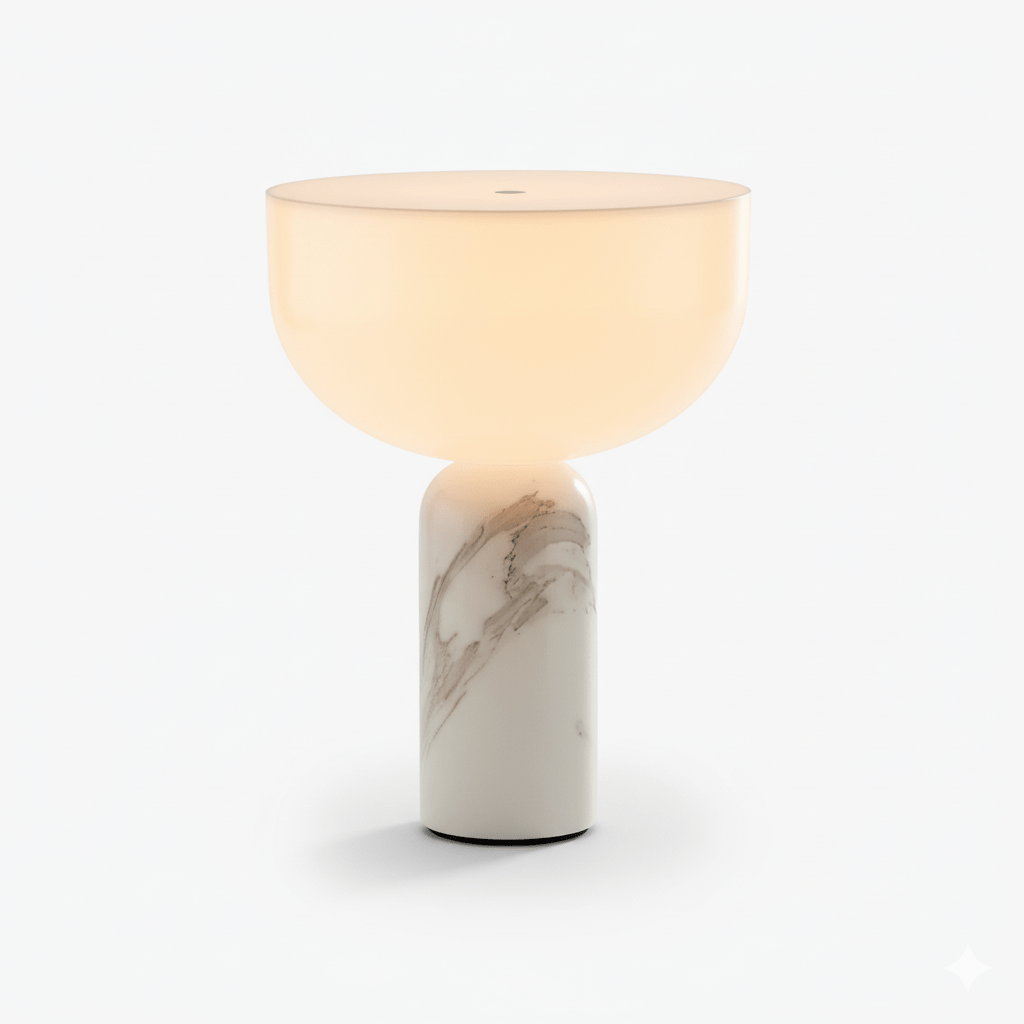 Arno Sphere Marble Table Lamp