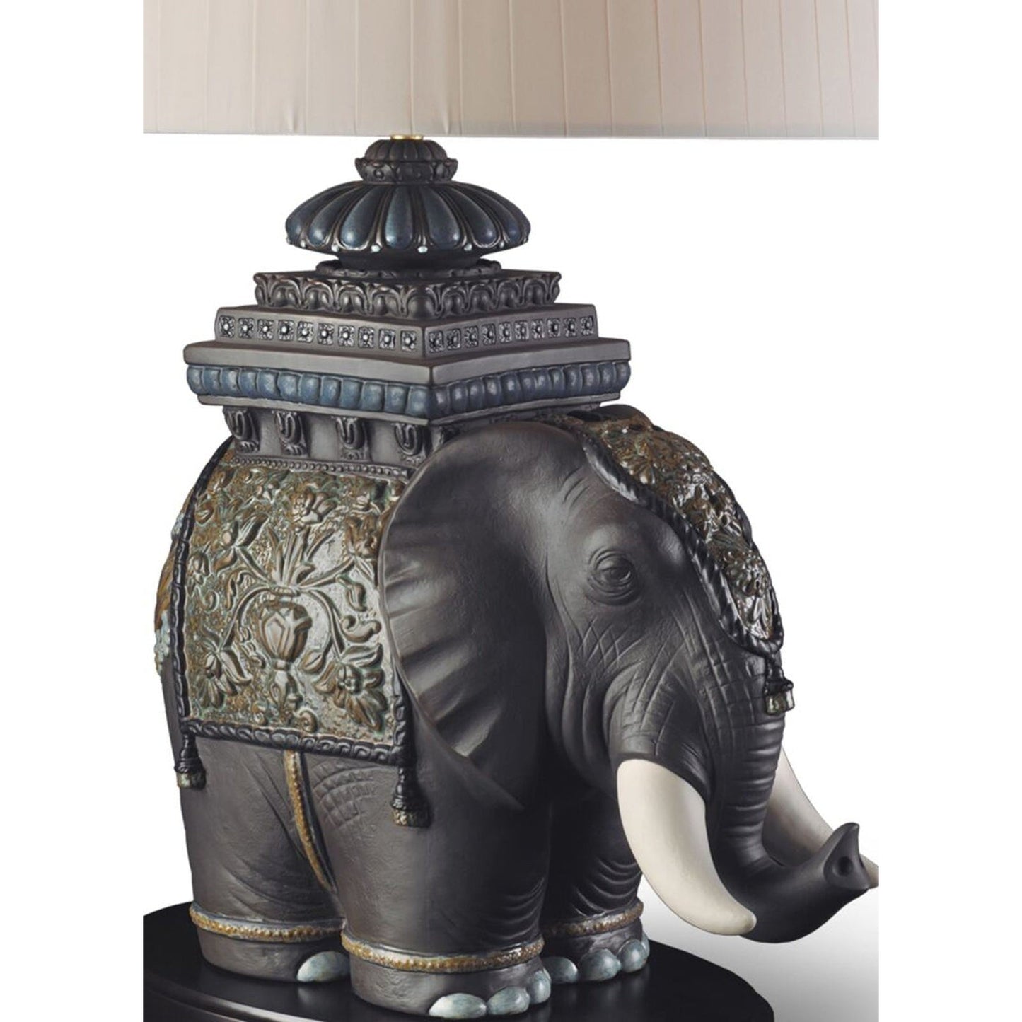 Lladro Siamese Elephant Table Lamp (US)