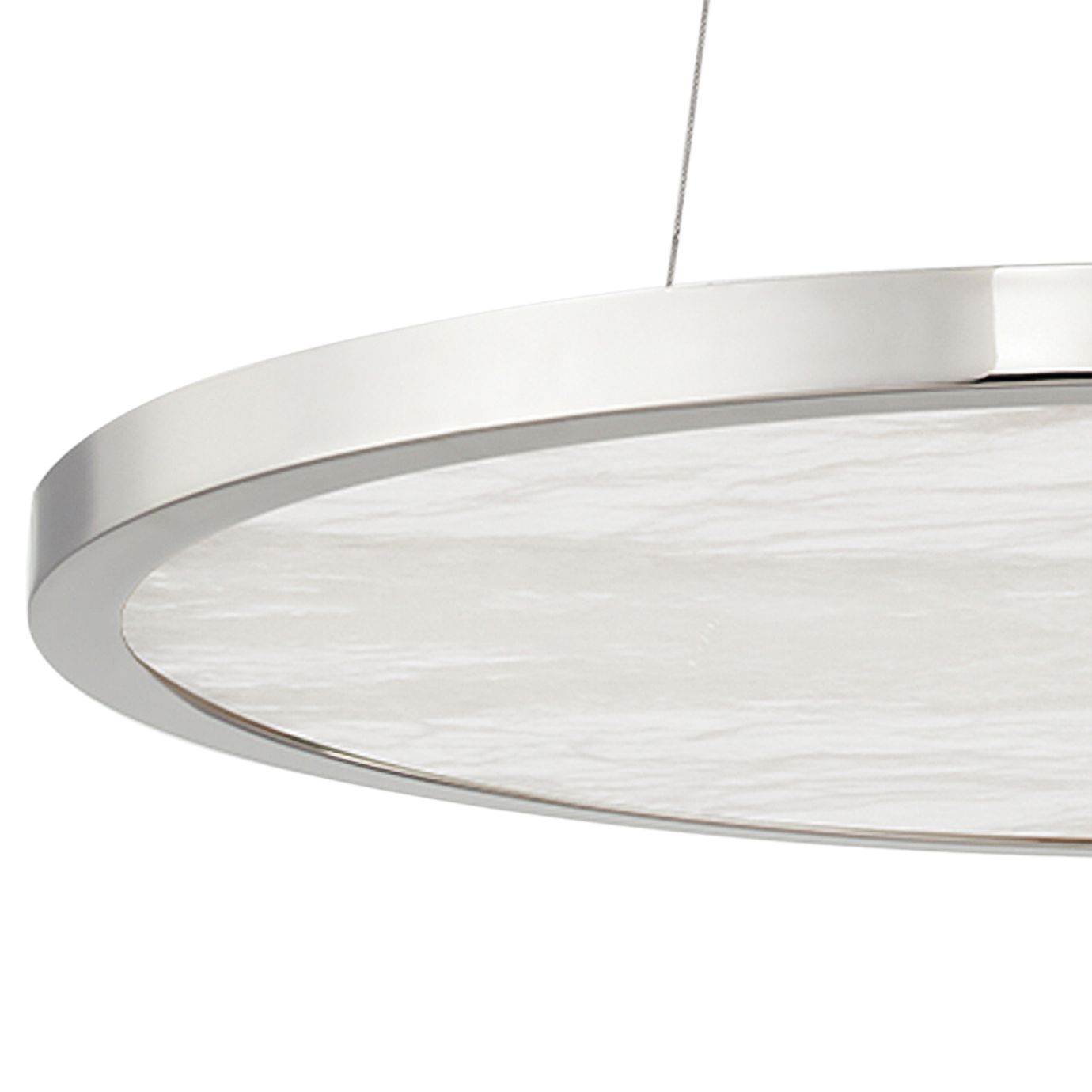 Eastport 24" Wide Polished Nickel LED Pendant Light