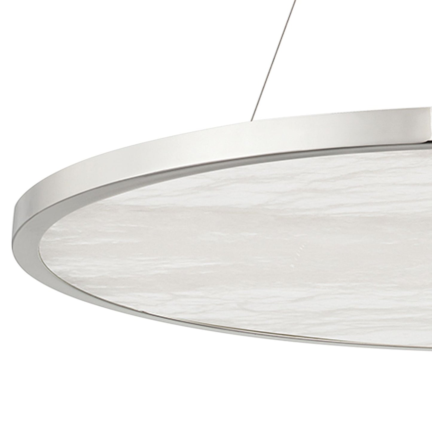 Eastport 36" Wide Polished Nickel LED Pendant Light