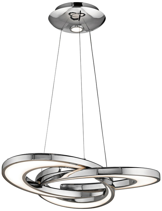 Elan Destiny 27 3/4" Wide Chrome LED Chandelier