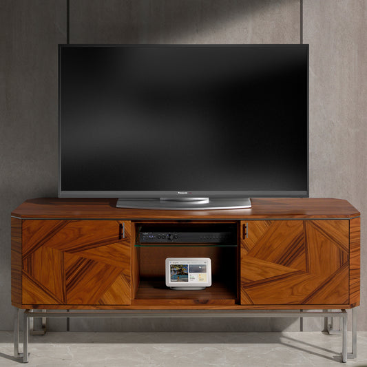 Elegant Contemporary Veneer TV Unit