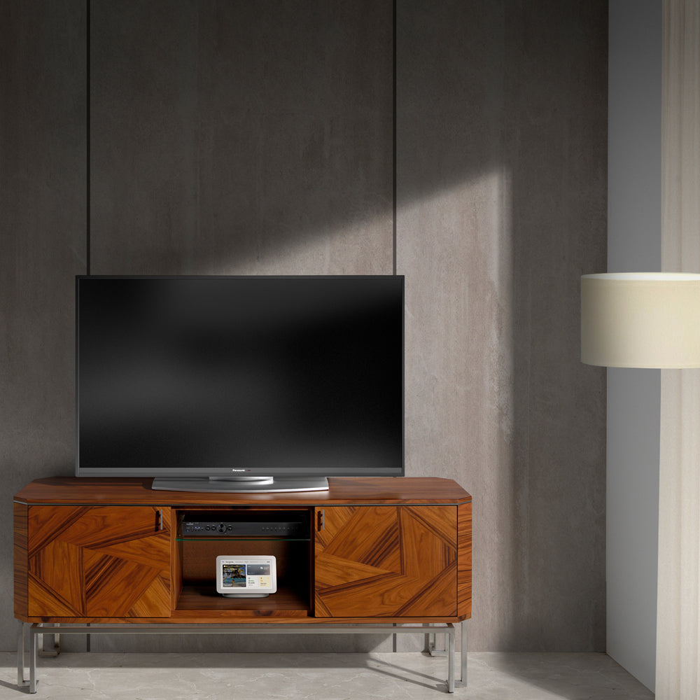 Elegant Contemporary Veneer TV Unit