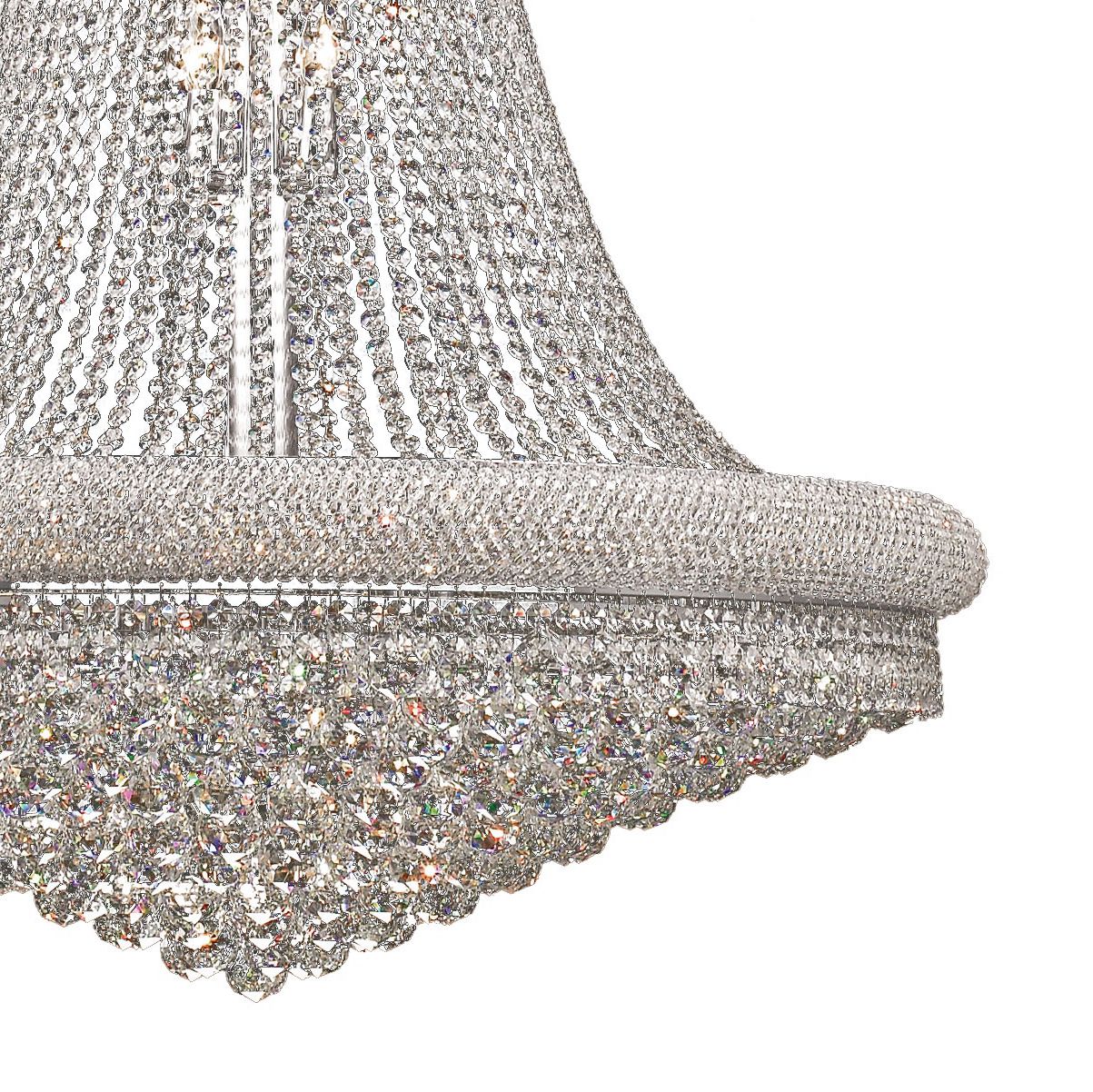 Elegant Lighting Primo 36" Royal Clear Crystal 32-Light Chandelier