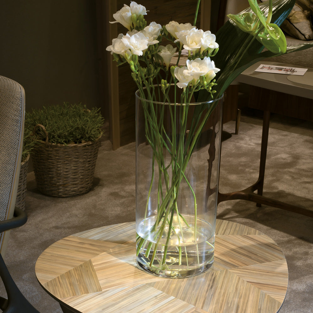 Modern Marquetry Side Table