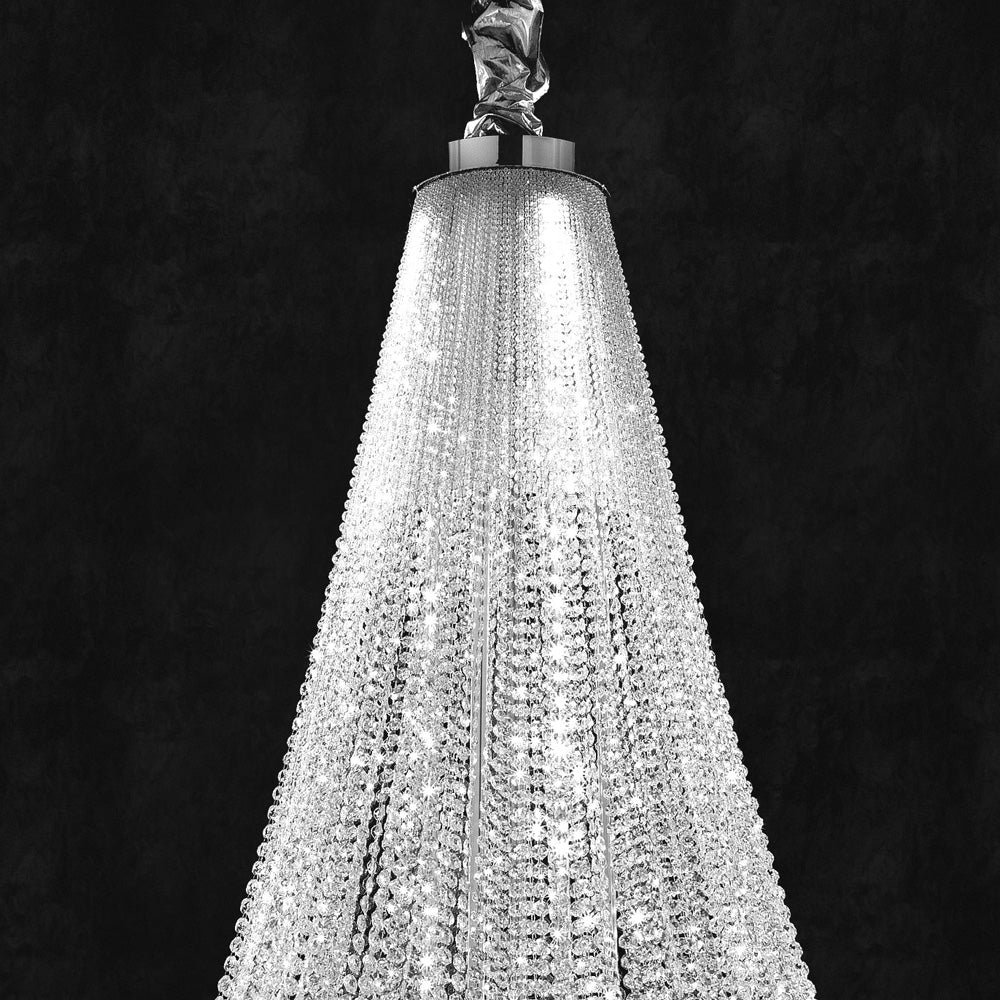 Empire Crystal Basket Chandelier