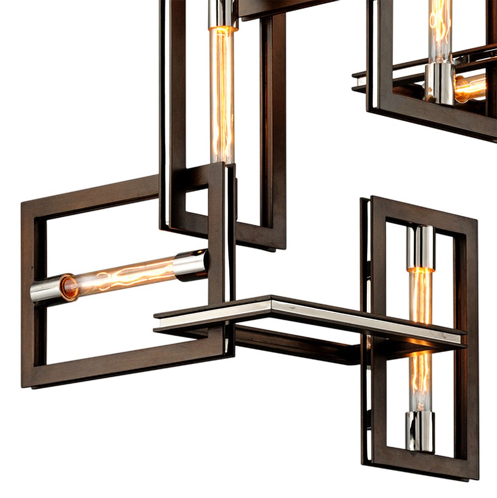 Enigma 24 3/4" Wide Bronze 7-Light Pendant