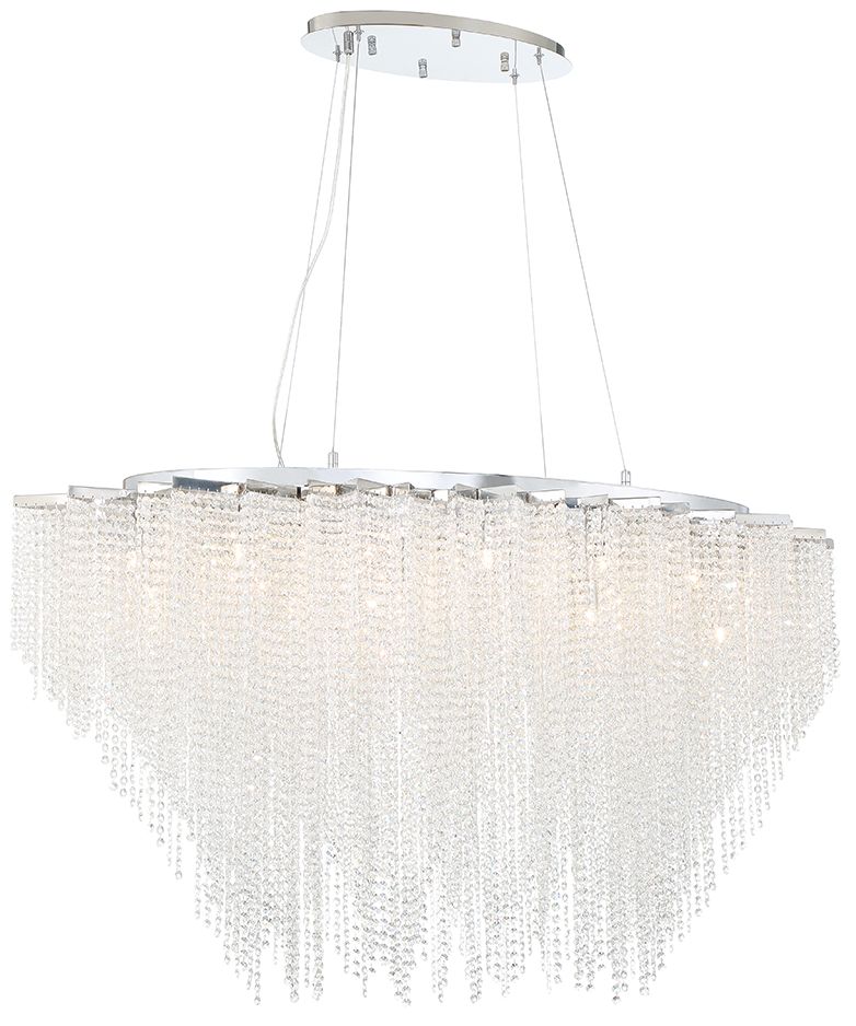 Eurofase Cohen 28 In. x 21 In. Chandelier in Chrome