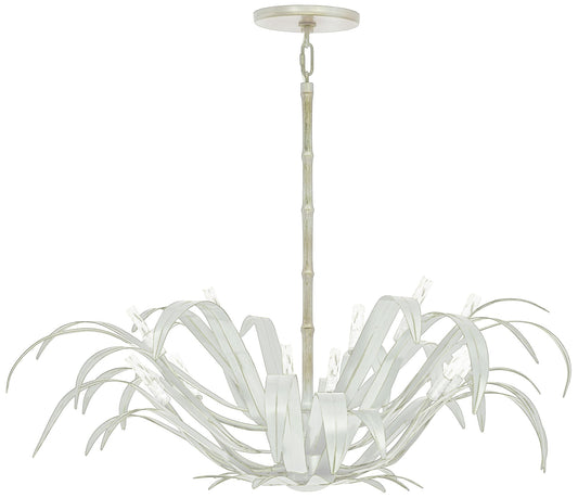 fase Kagra 12 Light 16.5" Pendant in Distressed White