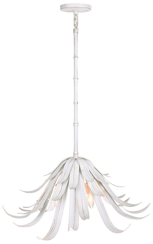 fase Kagra 3 Light Pendant in Distressed White