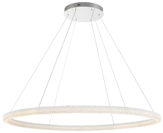 Eurofase Sassi 2.75 In. 60 In. Integrated LED Chandelier in Chrome