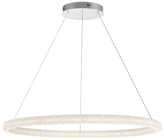 fase Sassi 2.75 In. x 48 In. Integrated LED Chandelier in Chrome