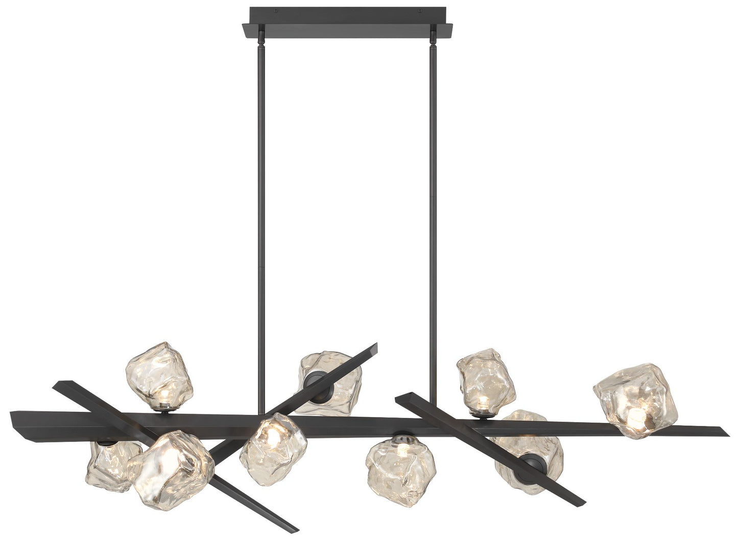 fase Thorah 59" LED Chandelier  Graphite