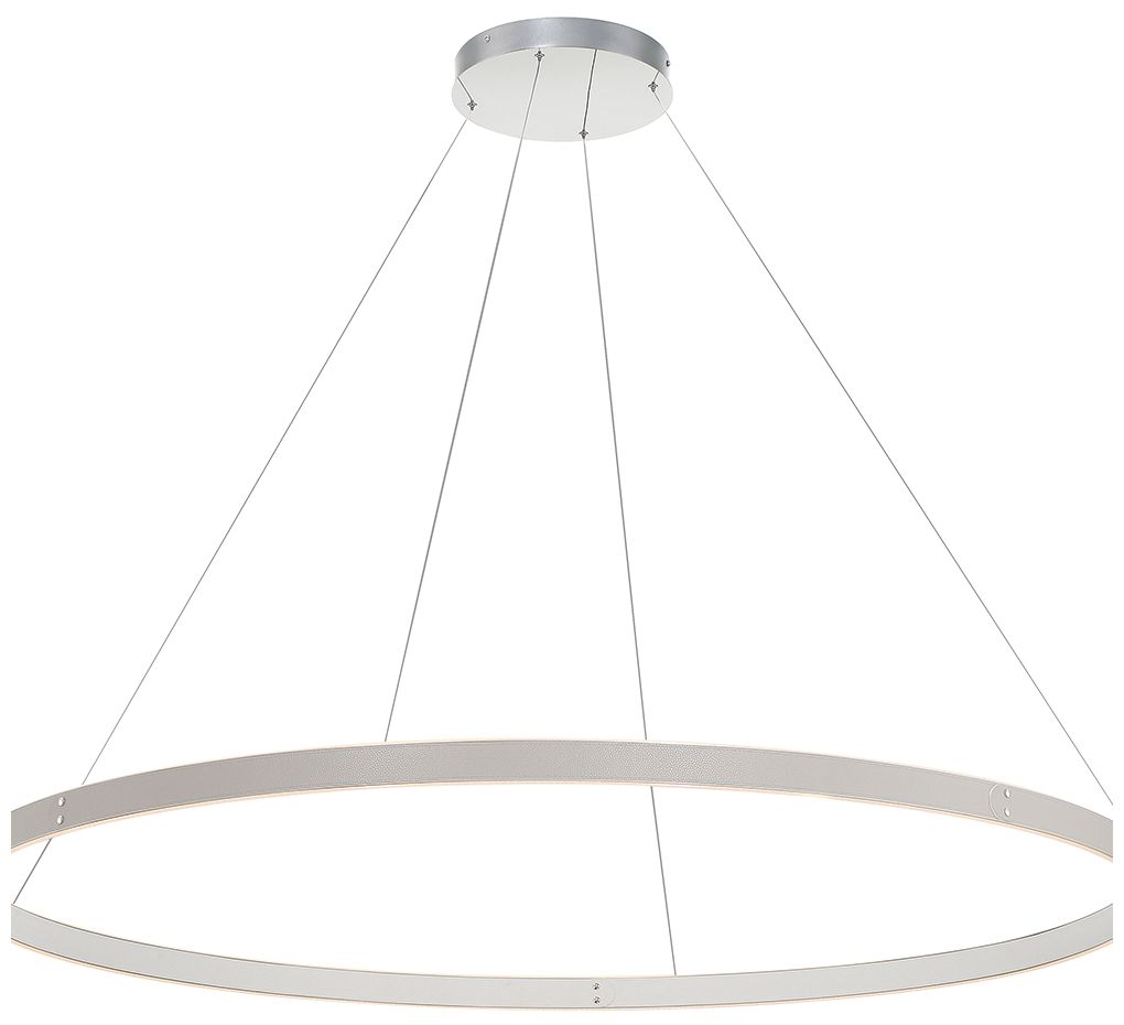 fase Verdura 2 In. x 60 In. Integrated LED Chandelier in Gray