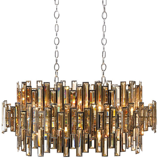 fase Vienna 18.50 In. x 19.50 Chandelier in Chrome