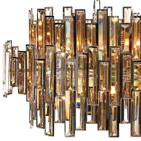 fase Vienna 18.50 In. x 19.50 Chandelier in Chrome