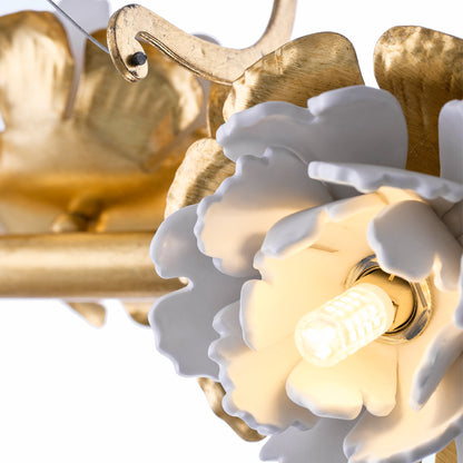 Exclusive Ceramic Flower Chandelier