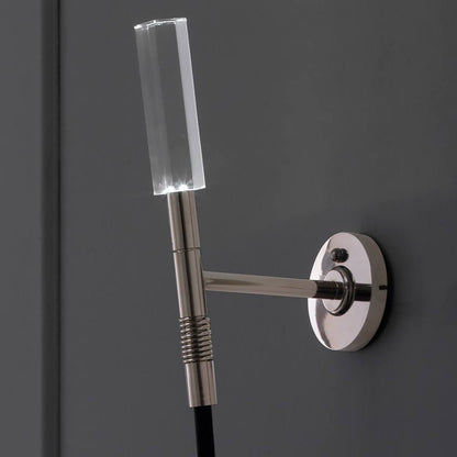 Exclusive Contemporary Single Black Rubber Wall Light
