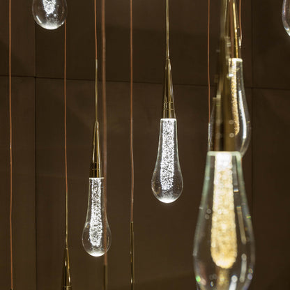 Exclusive Glass Drop Chandelier