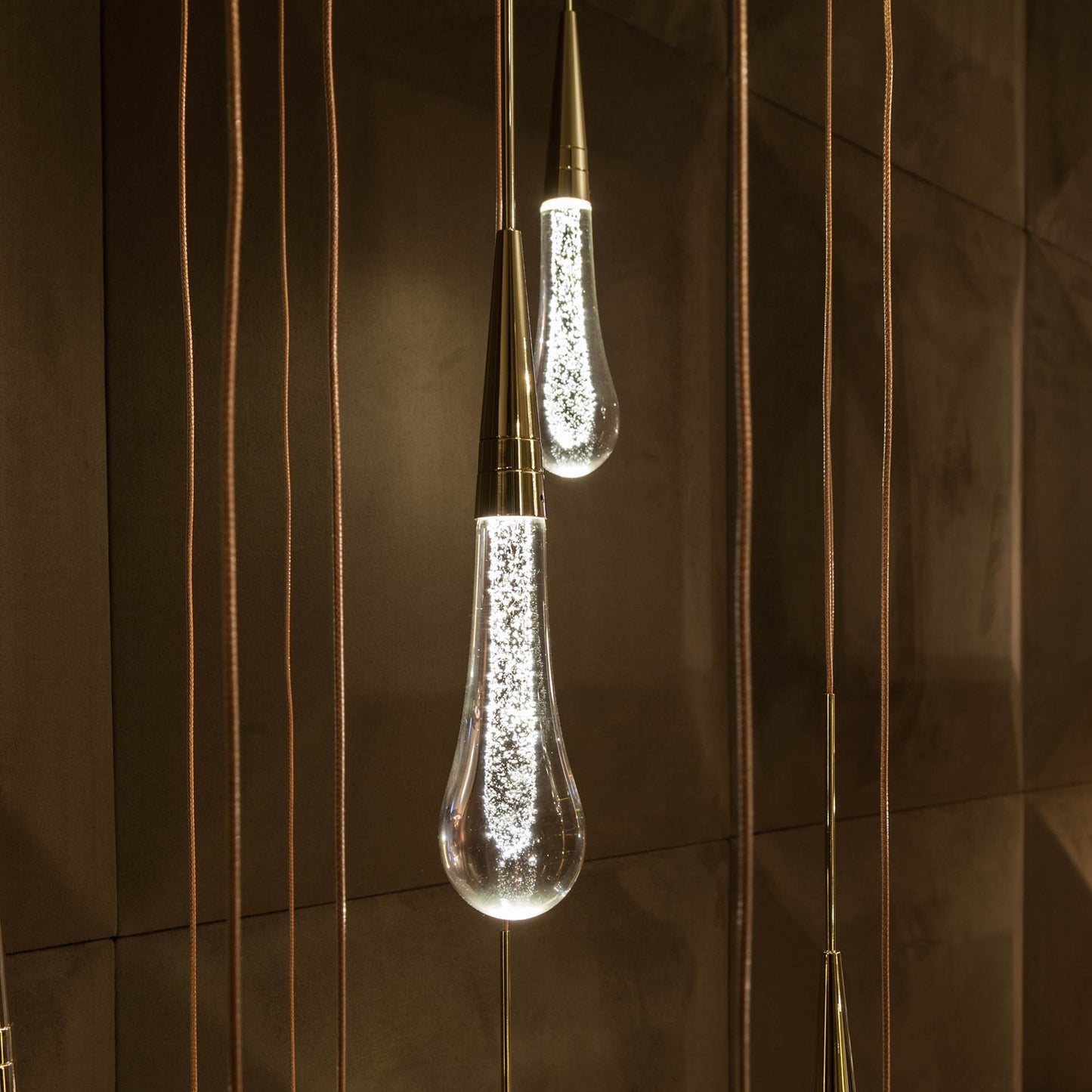 Exclusive Glass Drop Chandelier