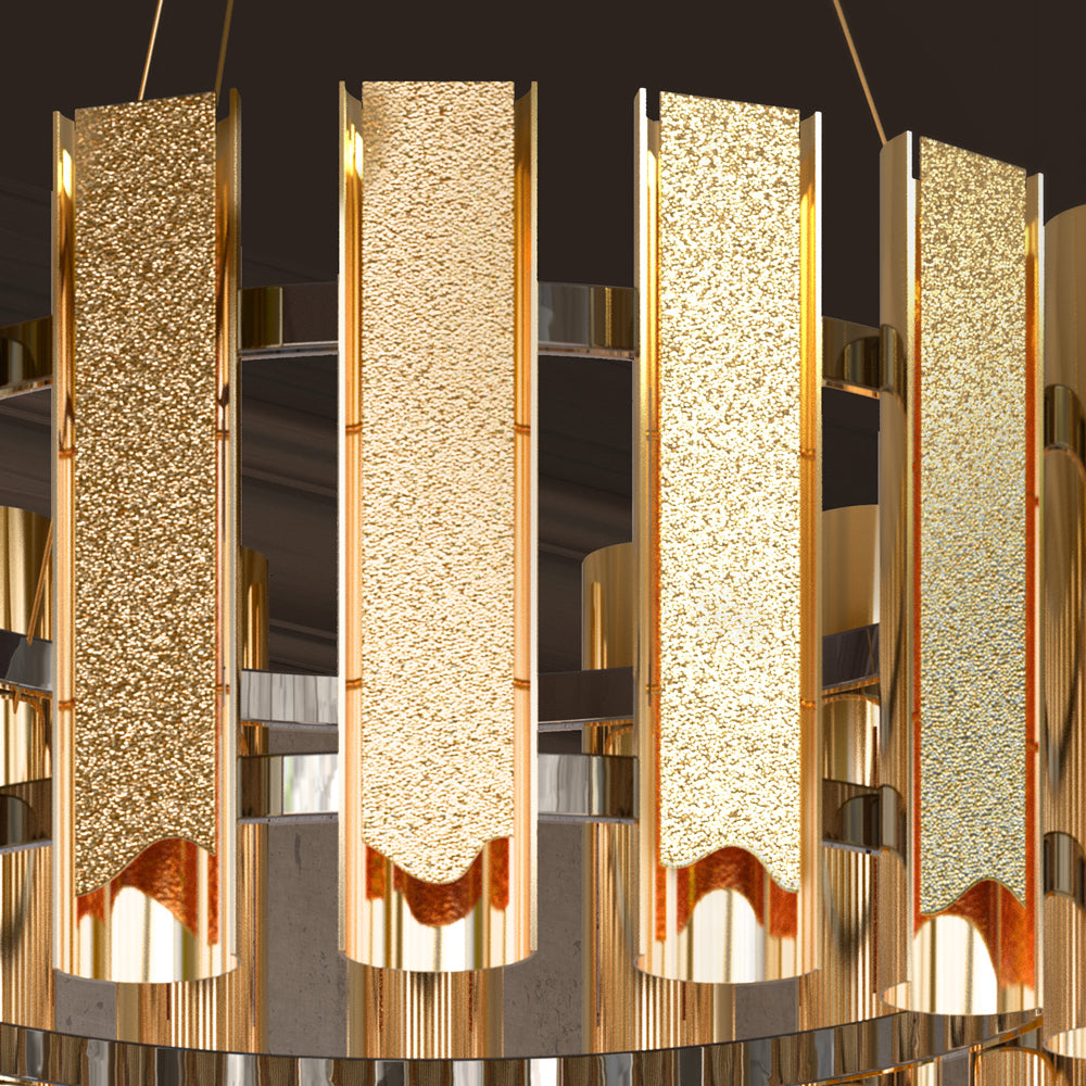 Exclusive Gold Brass Chandelier