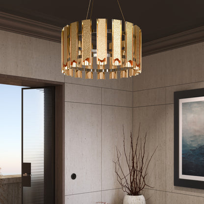 Exclusive Gold Brass Chandelier