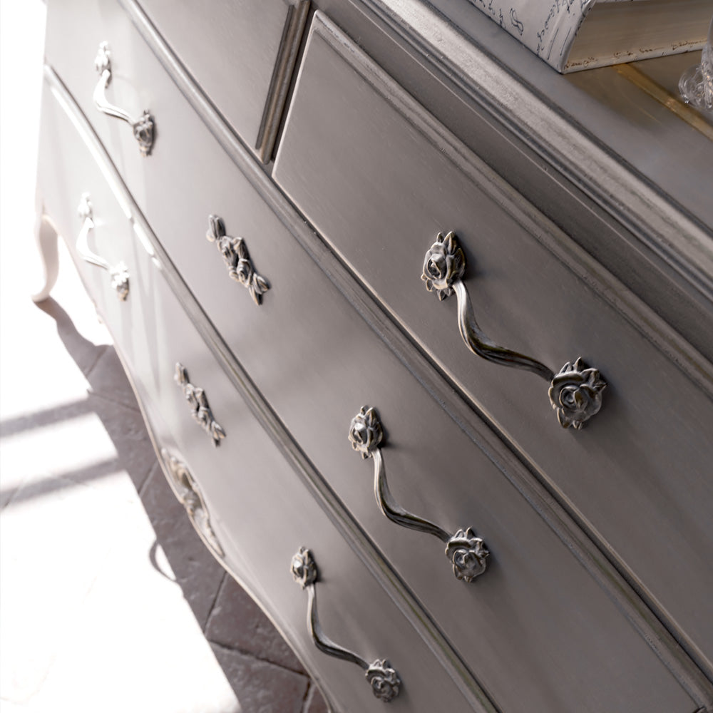 Exclusive Italian Dusty Grey Chest of Drawers