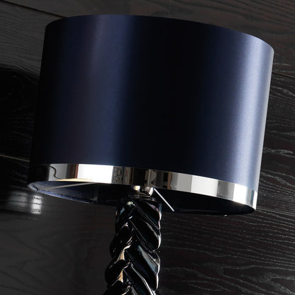 Exclusive Italian Glazed Majolica Table Lamp