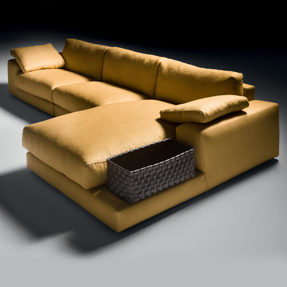 Exclusive Linen Modular Chaise Style Corner Sofa