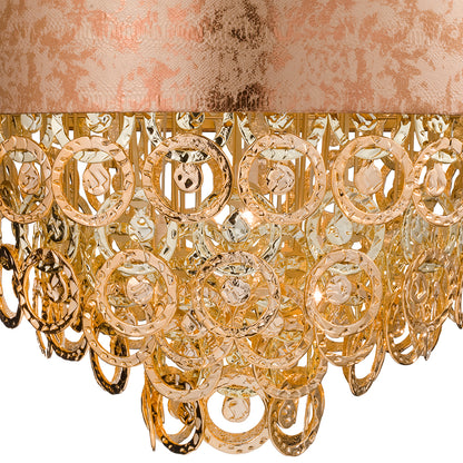 Exclusive Luxury Copper Print Chandelier