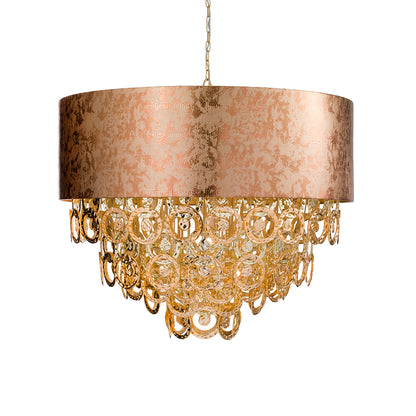 Exclusive Luxury Copper Print Chandelier