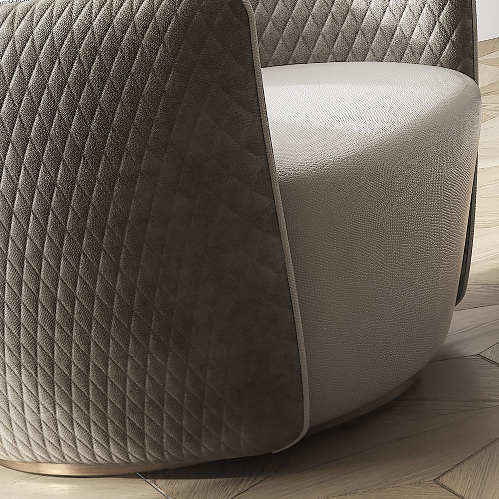 Exclusive Modern Italian Leather Armchair