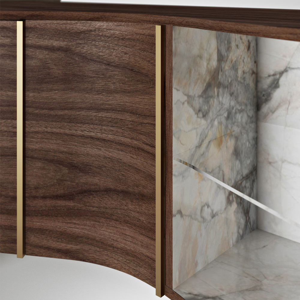 Exclusive Modern Open Sideboard