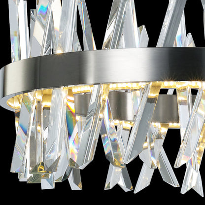 Exclusive Round Nickel Chandelier