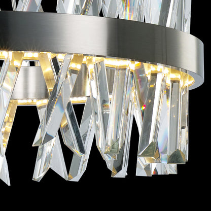 Exclusive Round Nickel Chandelier