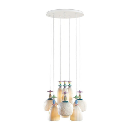 Lladro Madermoiselle 9 Lights Seaside Dreams Chandelier (US)