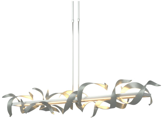 Folio 63 1/2" Wide Platinum Long LED Linear Pendant Light