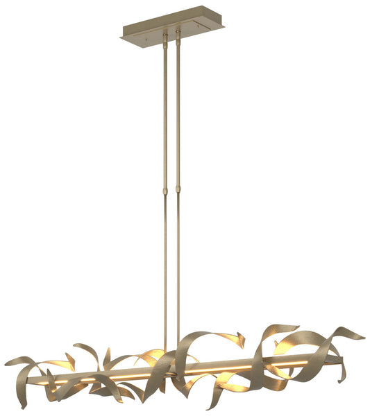 Folio 63 1/2" Wide Soft Gold LED Linear Pendant Light