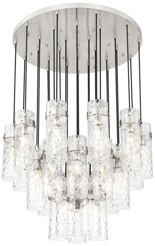 Fontaine by Z-Lite Brushed Nickel 39.5 inch 27 Light Chandelier
