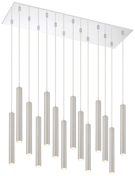 Forest by Z-Lite Chrome 14 Light Chandelier