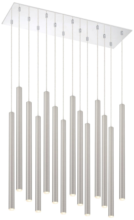 Forest by Z-Lite Chrome 14 Light Chandelier