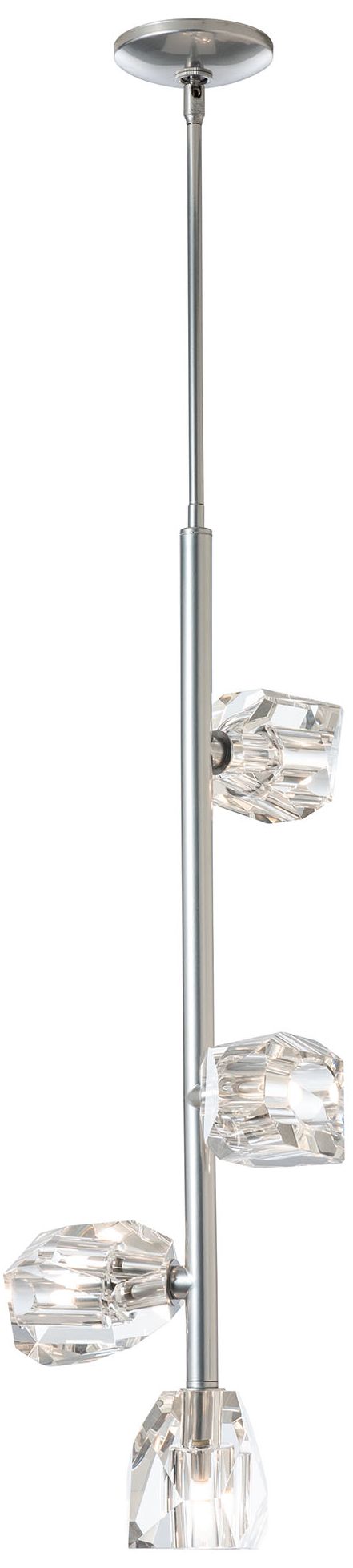 Gatsby Vertical Pendant Sterling Finish