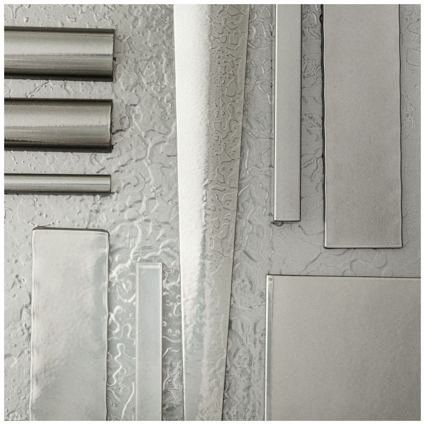 Geo 31.3" Wide 6-Light Sterling Pendant With Clear Glass Shade