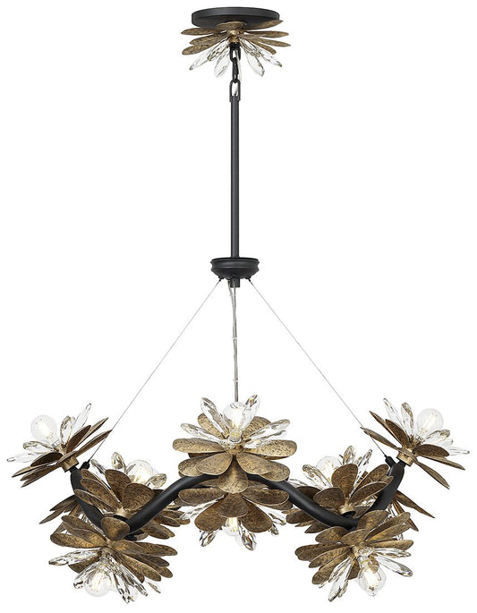 Giselle 16-Light Chandelier in Delphine